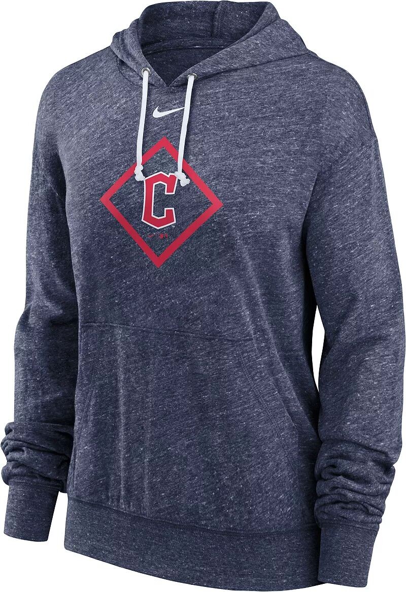 

Женская темно-синяя худи Nike Cleveland Guardians Vintage Diamond Icon