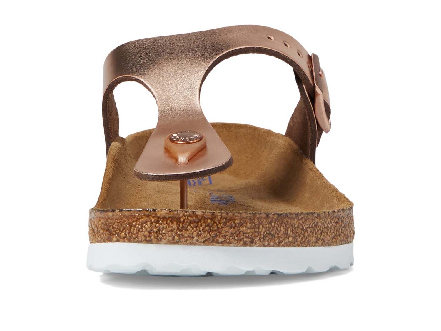 

Сандалии Birkenstock Gizeh Soft Footbed - Metallic Leather