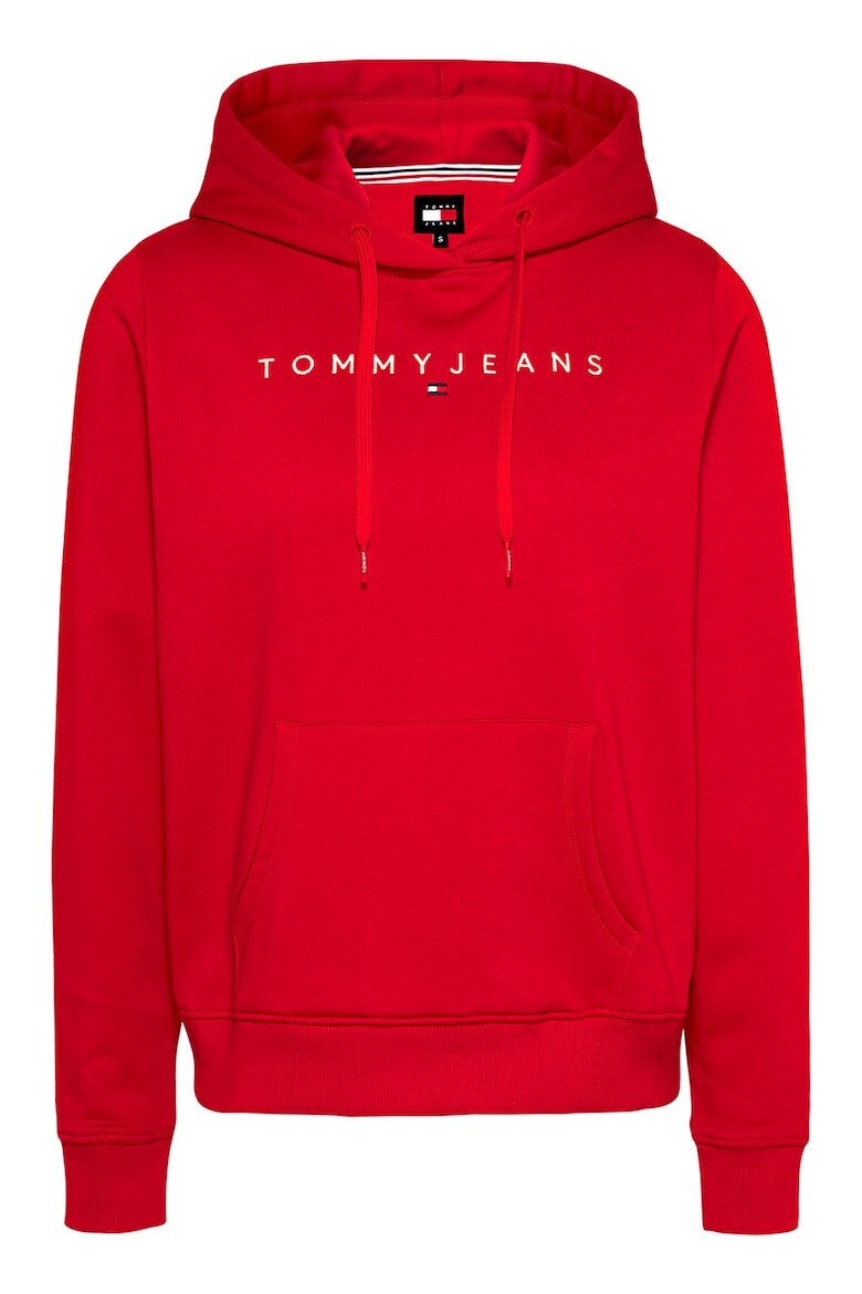 

Стандартная толстовка с вышитым логотипом Tommy Jeans, красный