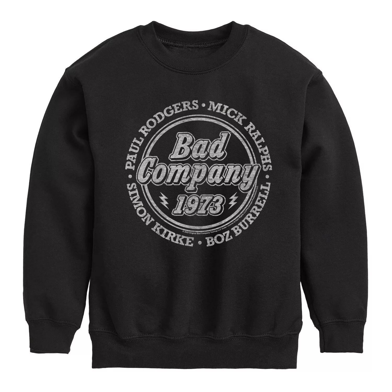 

Мальчики 8-20 лет Bad Company 1973, флис Licensed Character, черный