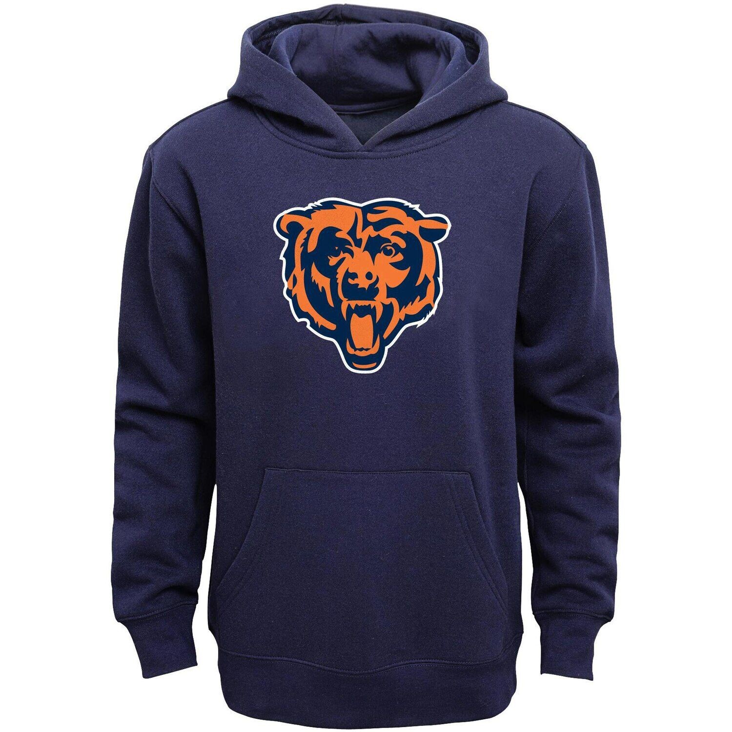 

Флисовый пуловер с капюшоном Chicago Bears Youth Primary Logo Team Color - Темно-синий Outerstuff
