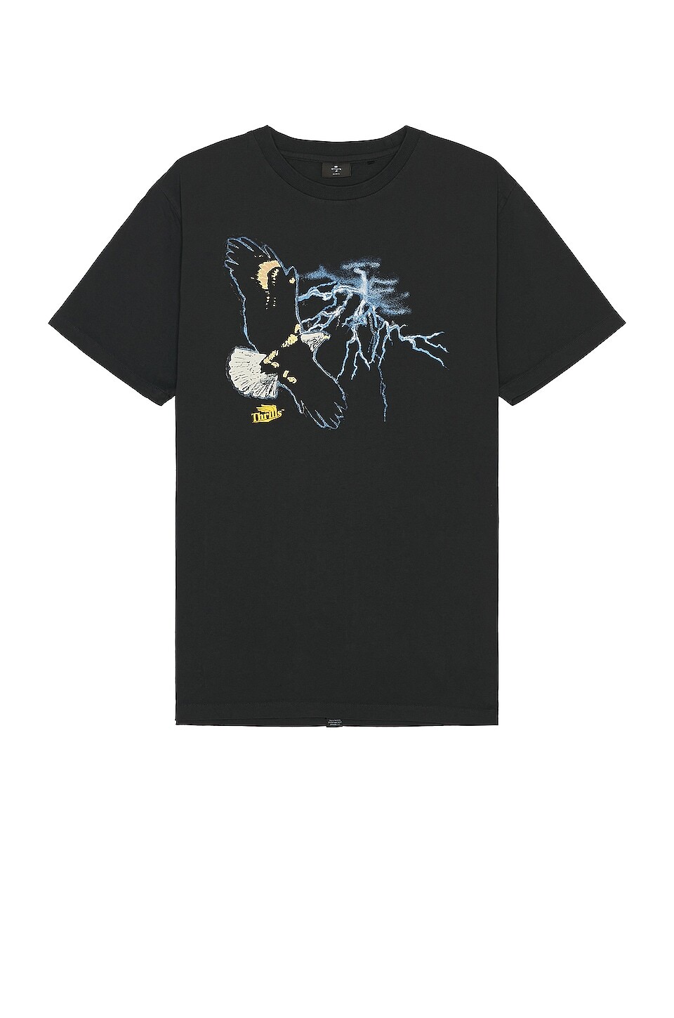 

Футболка THRILLS High Life Merch Fit, цвет Twilight Black
