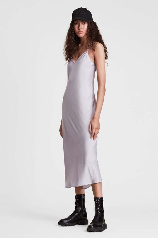 

Платье и свитер HERA DRESS AllSaints, фиолетовый
