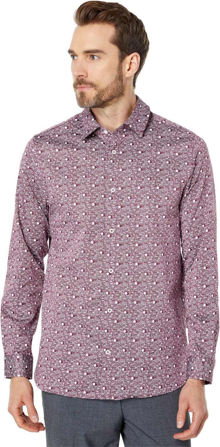 

Рубашка Maccle Ted Baker, цвет Maroon