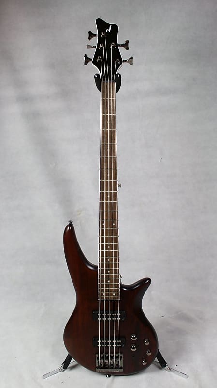 цена Басс гитара Jackson JS3V 5-String Spectra Bass Laurel Fingerboard Walnut Stain
