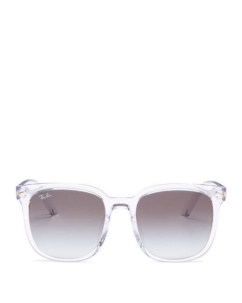 

Квадратные солнцезащитные очки, 59 мм Ray-Ban, цвет White