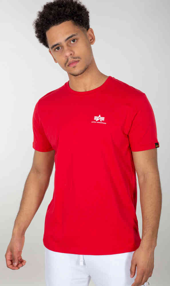 футболка alpha industries размер xl серый Футболка с принтом Alpha Industries, красный белый