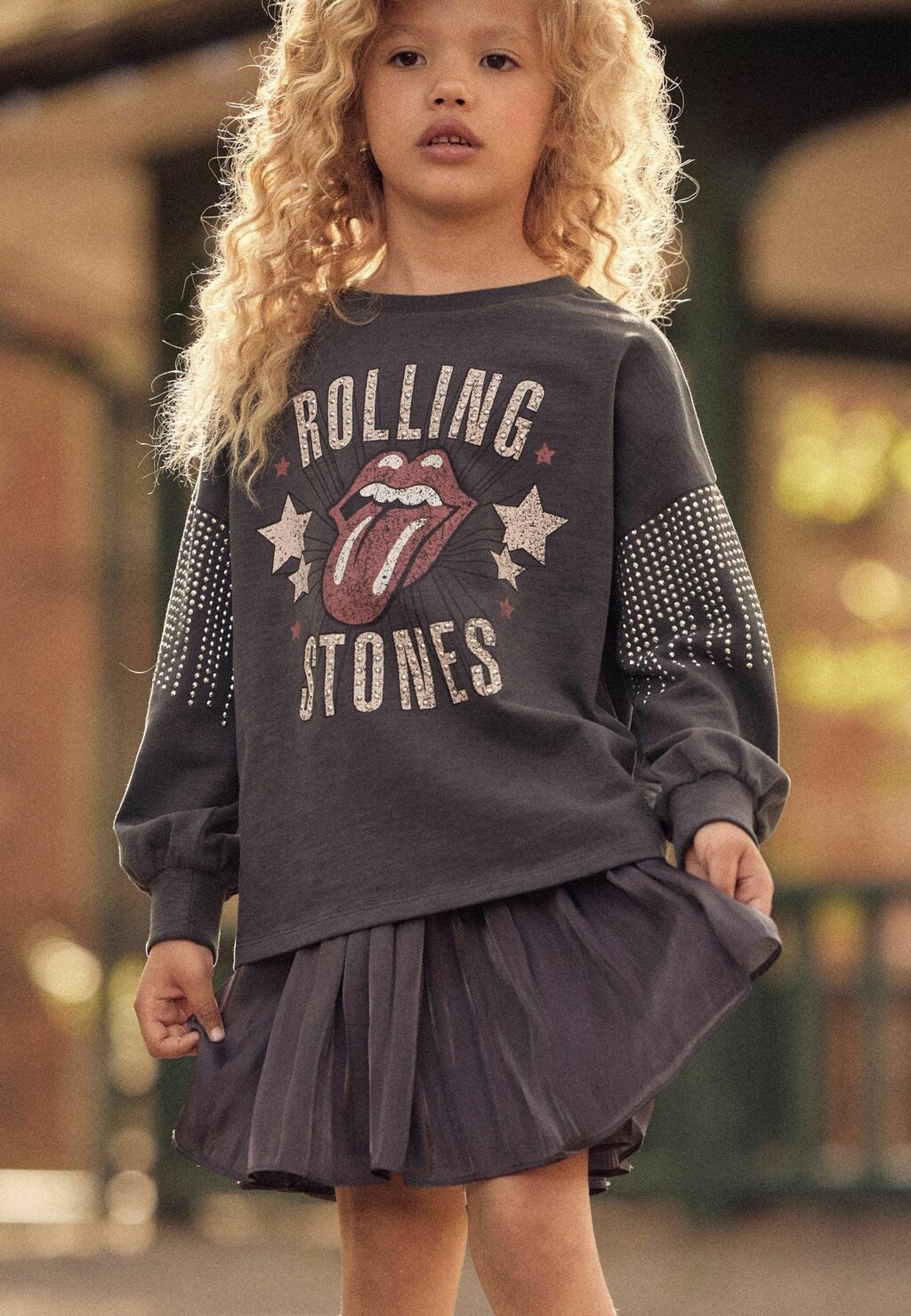 

Топ с длинными рукавами LICENSE CUFFLED LONG SLEEVE TOP Next, цвет charcoal grey
