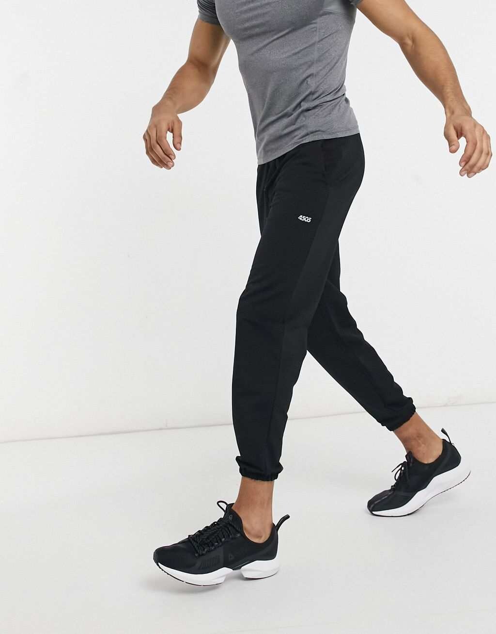 

Черные зауженные джоггеры для тренировок ASOS 4505 Icon