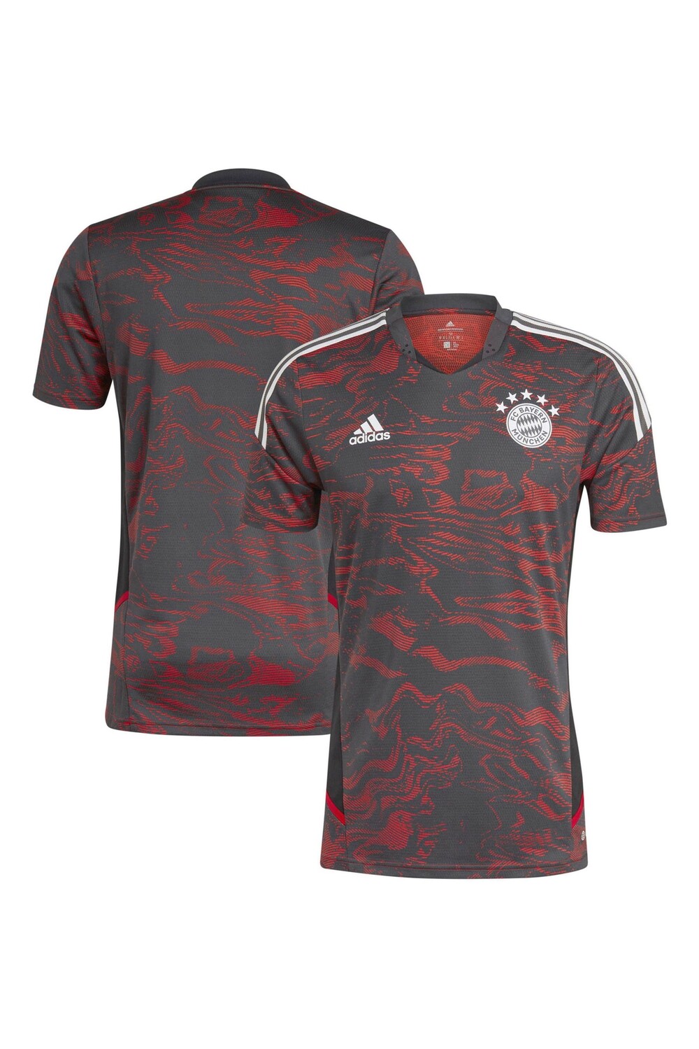 

Тренировочная футболка FC Bayern European Pro adidas, красный