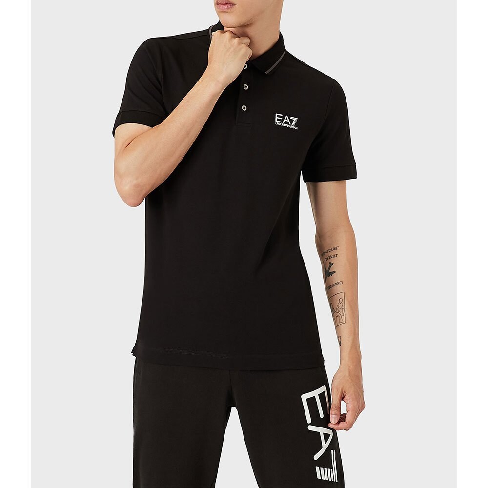 

Поло EA7 EMPORIO ARMANI 8NPF06, черный