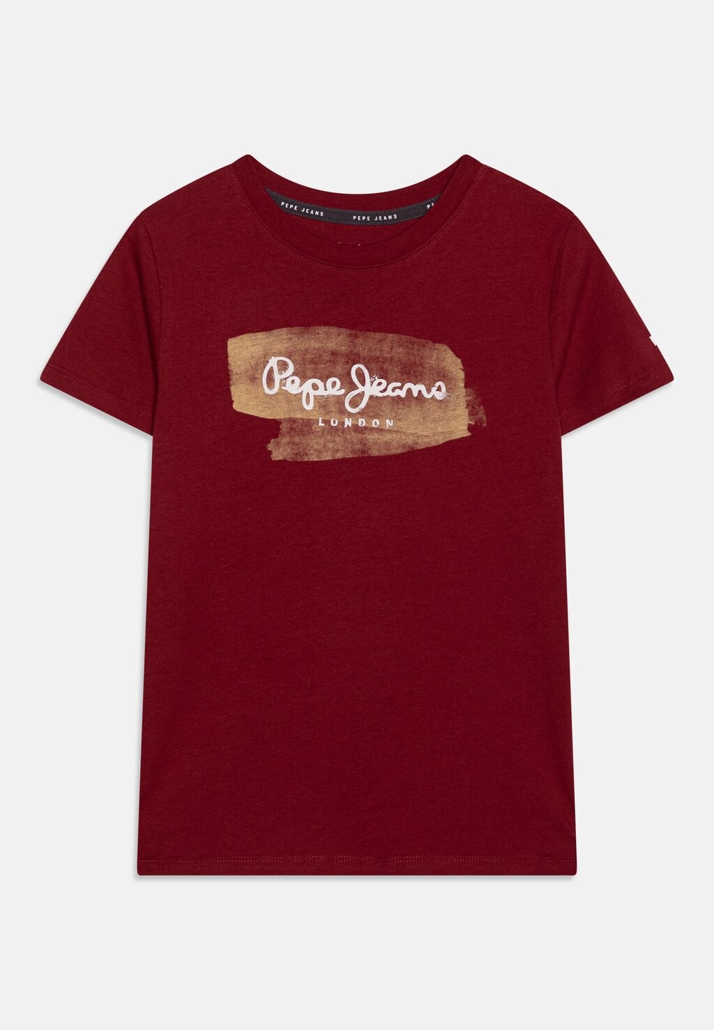 

Футболка с принтом SETH JR Pepe Jeans, цвет burgundy