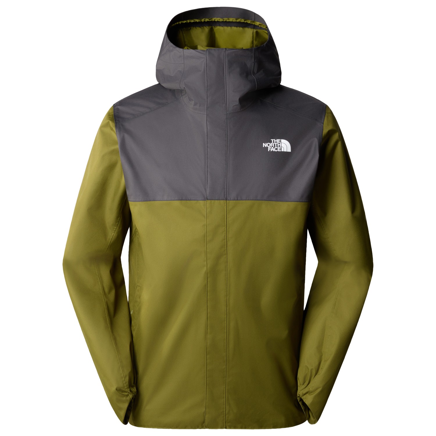 Дождевик The North Face Quest Zip In, цвет Forest Olive/Asphalt Grey куртка the north face cropped quest черный