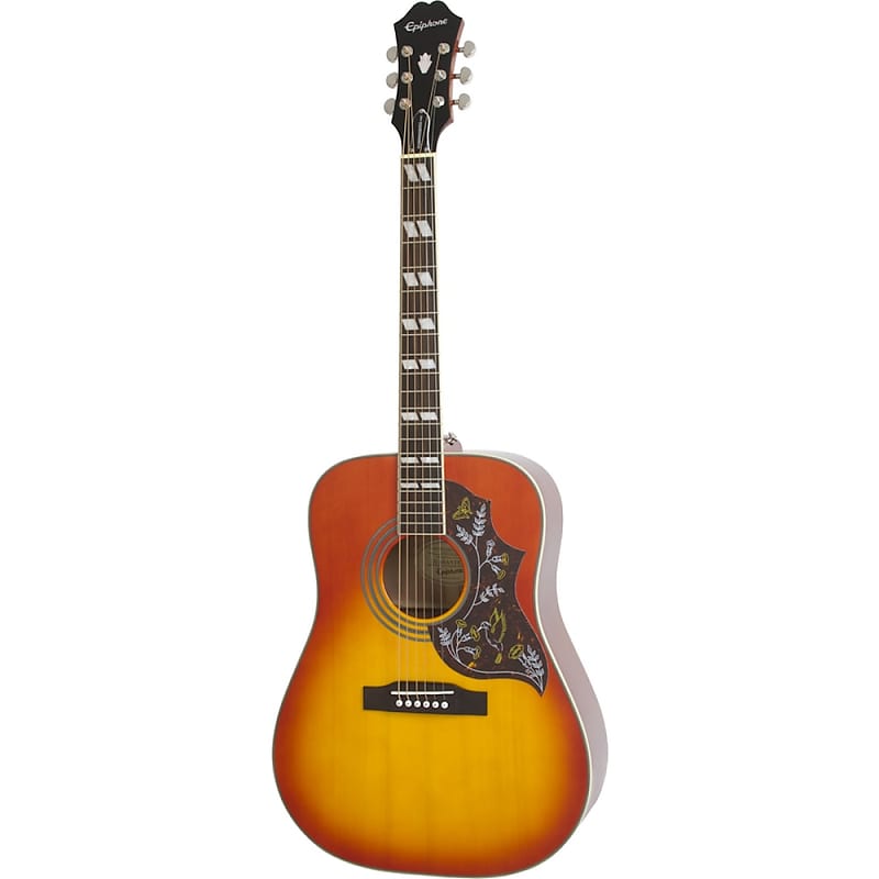 

Акустическая гитара Epiphone Hummingbird Studio Acoustic Guitar - Faded Cherry Sunburst