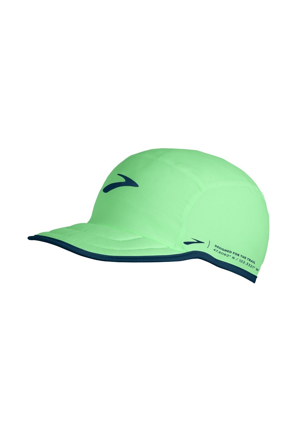 

Кепка Lightweight Packable Brooks, цвет hyper green
