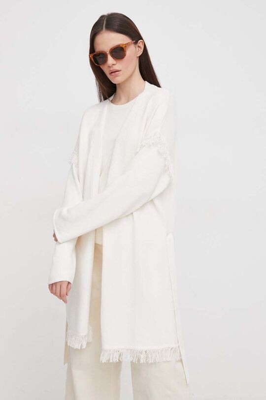 

Хлопковый кардиган United Colors of Benetton, бежевый