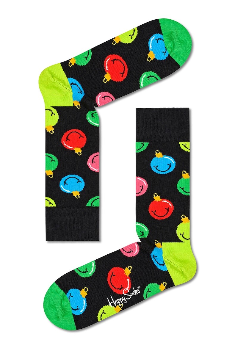 

Носки длинные с рисунком - 4 пары Happy Socks, красный