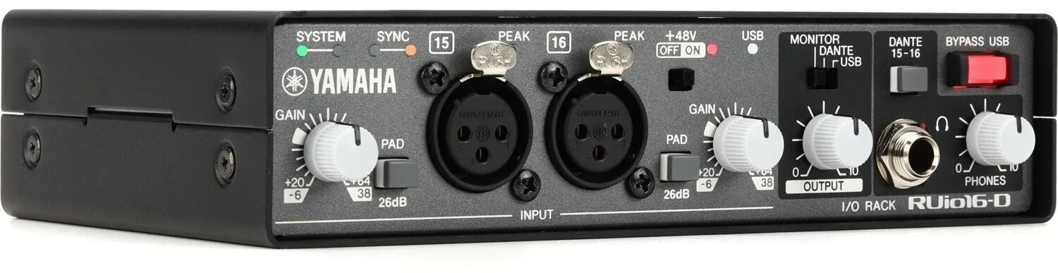 

Аудиоинтерфейс Yamaha RUio16-D Dante/USB