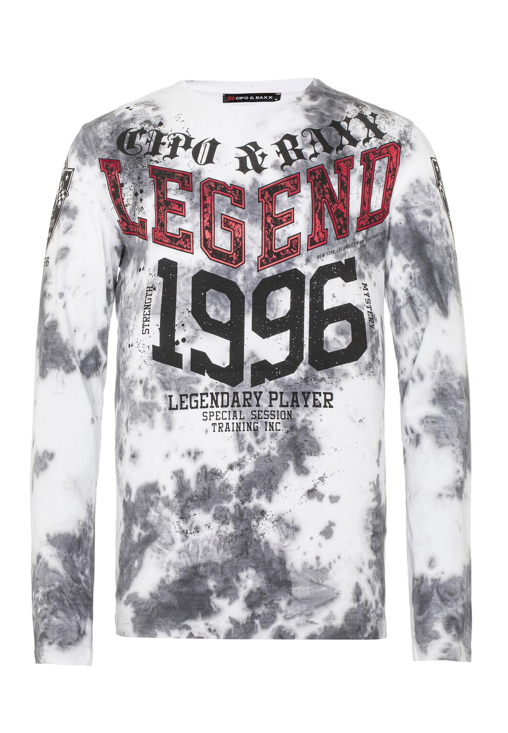 

Лонгслив Cipo & Baxx Langarmshirt, белый