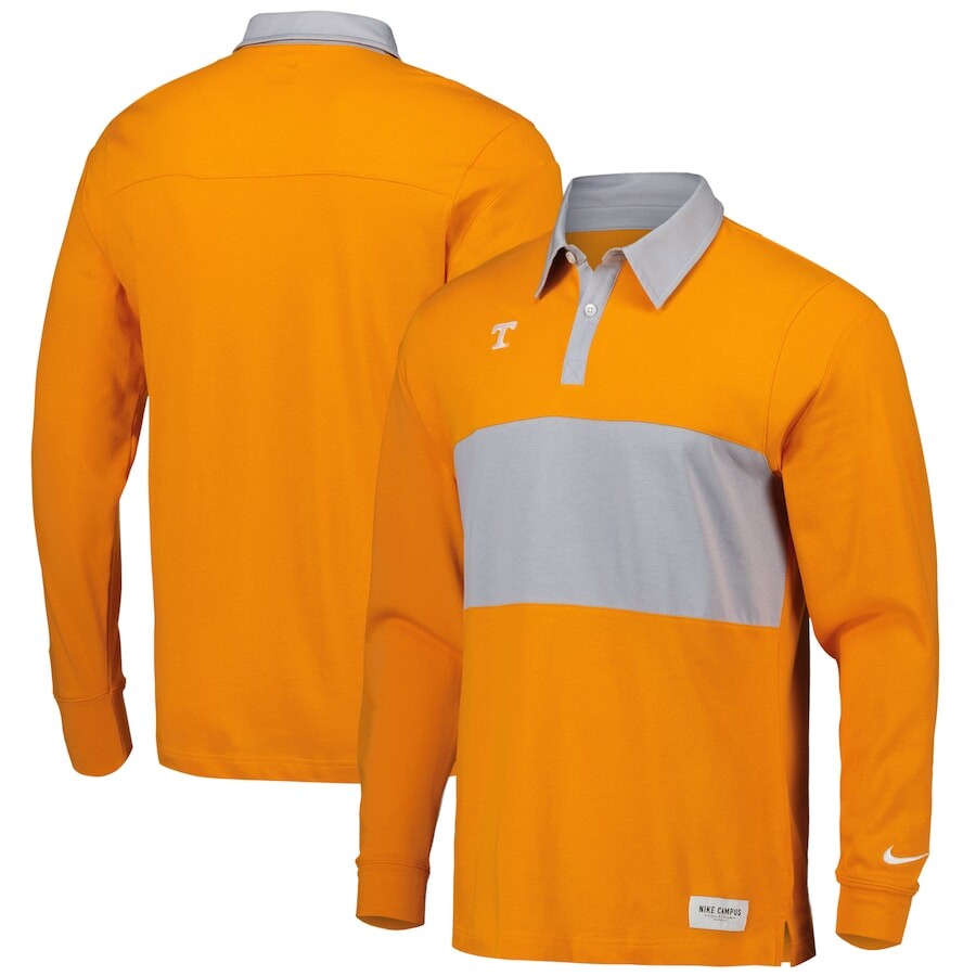 

Поло с длинным рукавом Nike Tennessee Volunteers, оранжевый