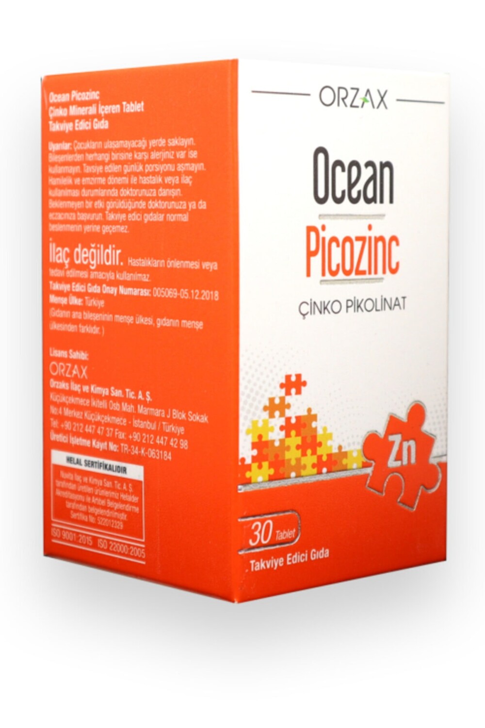 

Ocean Picozinc 30 таблеток