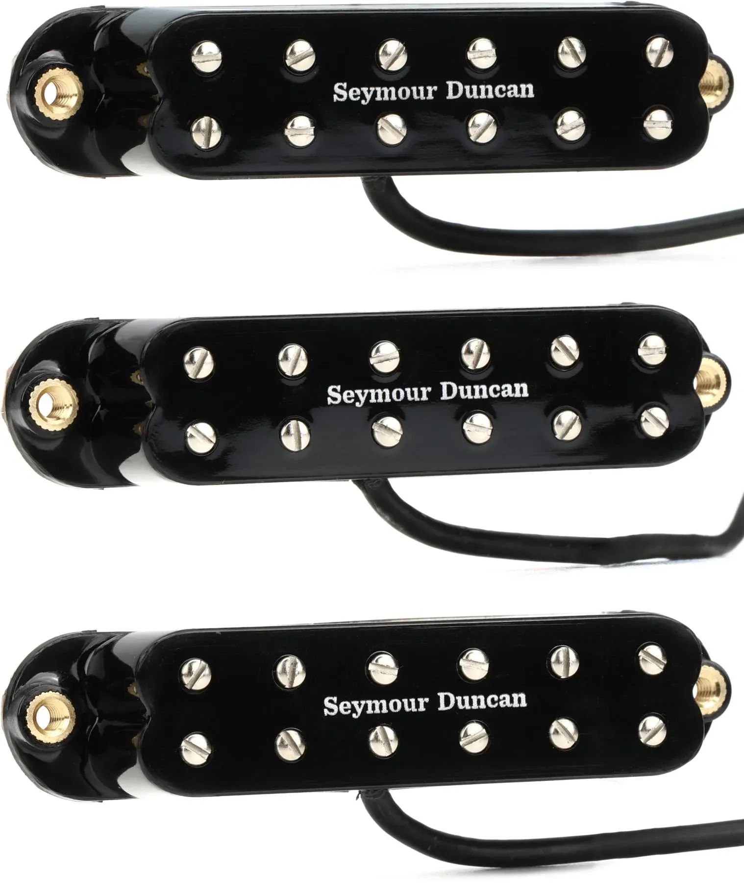 

Набор звукоснимателей Seymour Duncan SJBJ-1 JB Jr. Humbucking для страт-гитар - черный