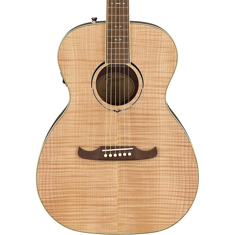 Акустическая гитара Fender FA-235E Concert Laurel Fingerboard, Natural fender fa 135 concert all mahogany natural