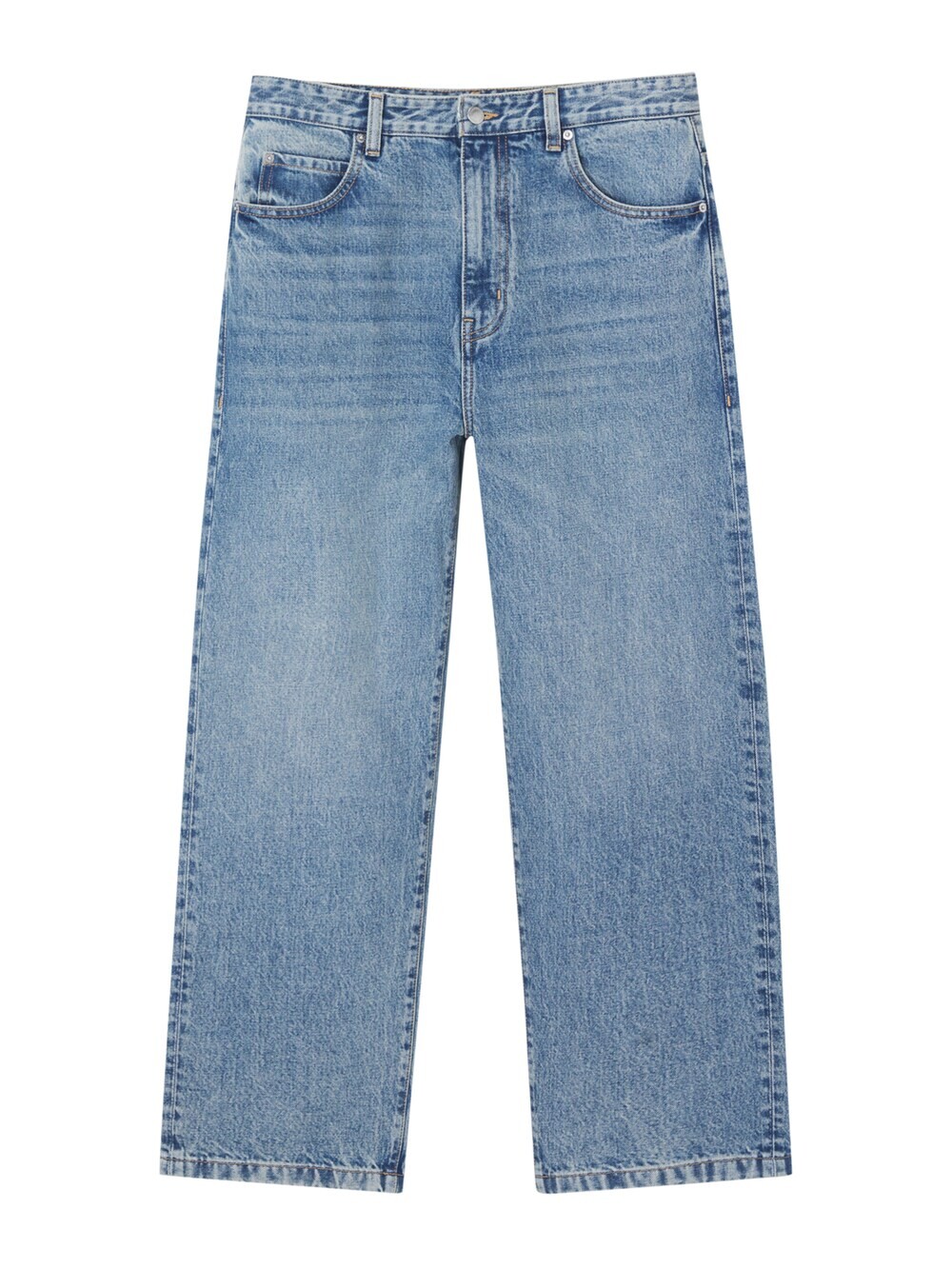 

Джинсы свободного кроя Pull&Bear, синий