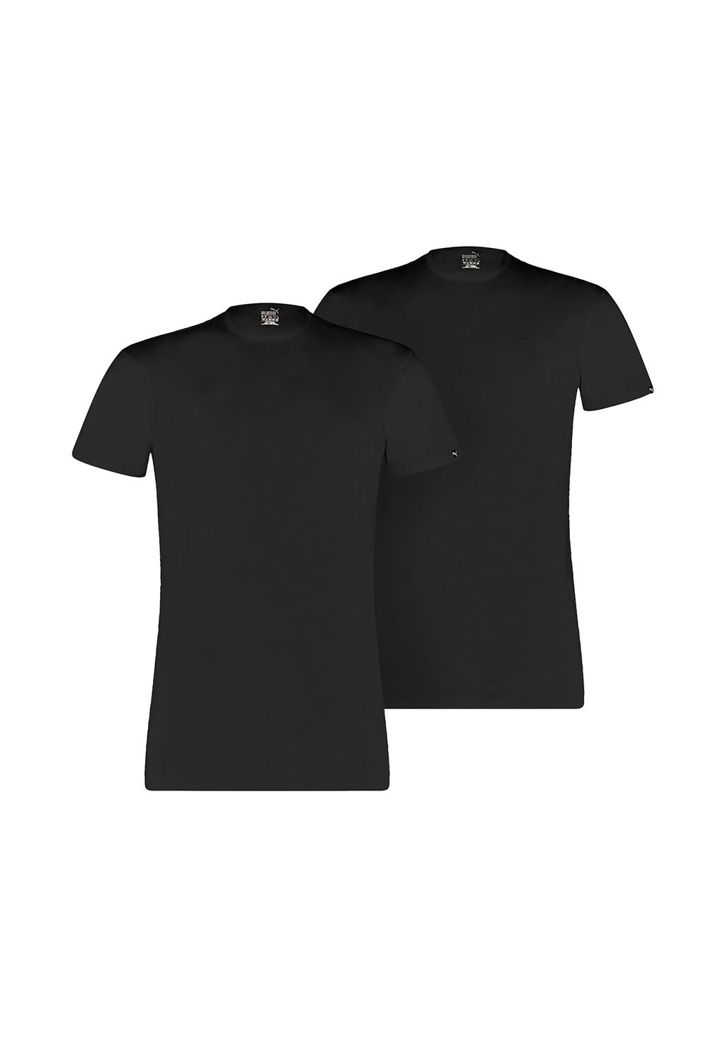 

Базовая футболка HERREN 4ER PACK BASIC CREW Puma, черный
