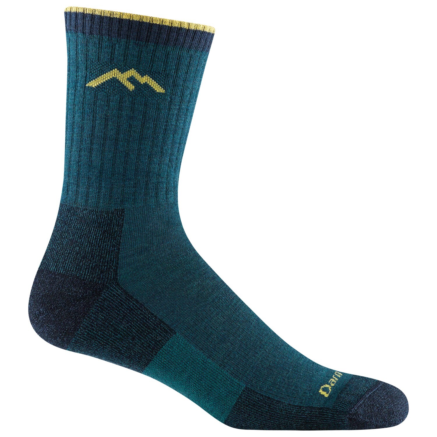 

Походные носки Darn Tough Hiker Micro Crew Midweight With Cushion, цвет Dark Teal