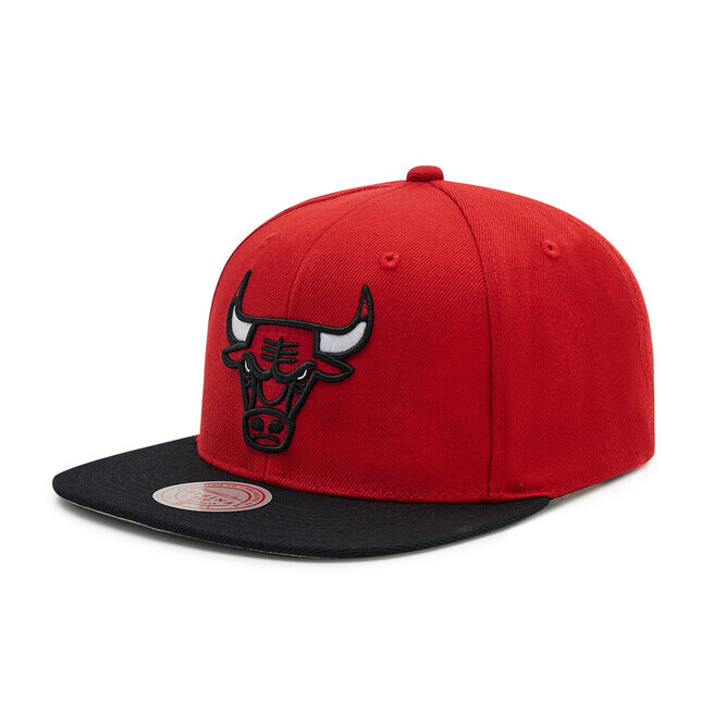 

Бейсболка Mitchell & Ness, красный/черный