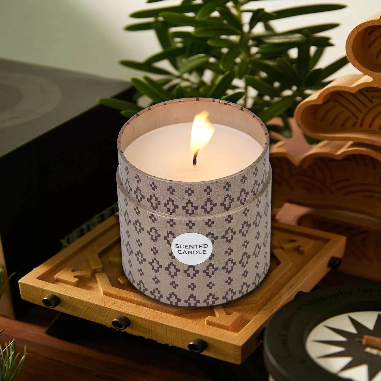 

Sonoma Goods For Life 10,5 унций. Ароматическая свеча в жестяной банке