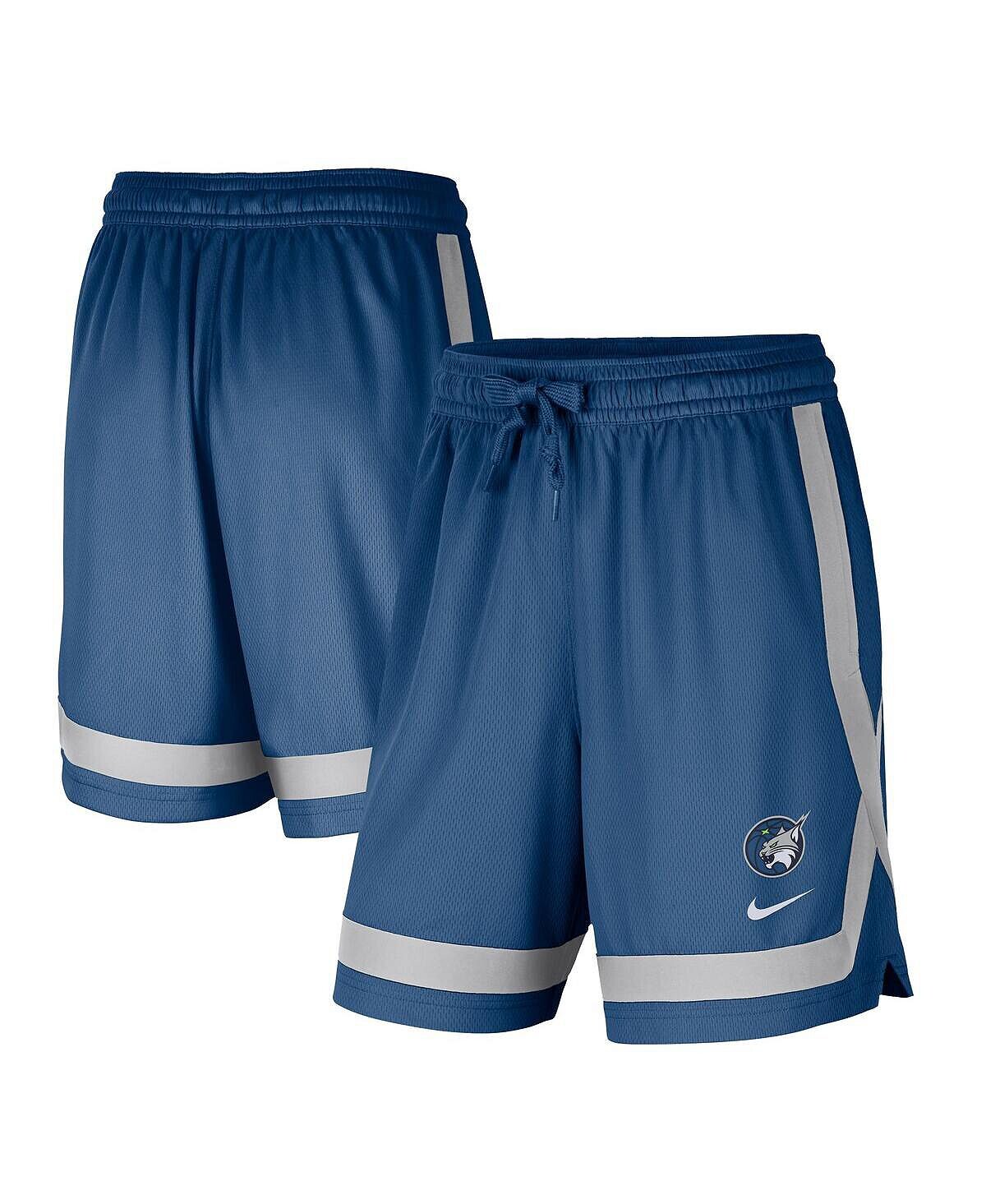 

Женские синие тренировочные шорты Minnesota Lynx Nike, синий