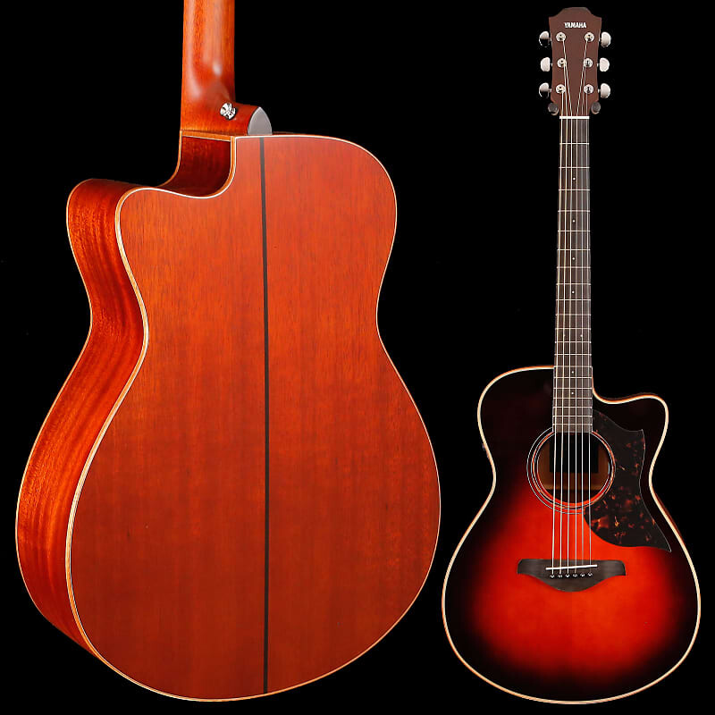 

Акустическая гитара Yamaha AC3M TBS Cutaway Acoust Elect Mahogany Tobacco Sunburst 4lbs 8.6oz DAMAGED