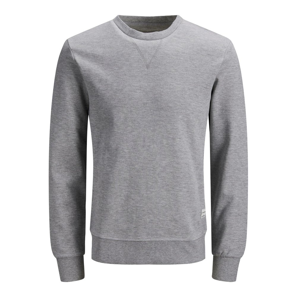 Basic grey. Jack Jones толстовка мужская.