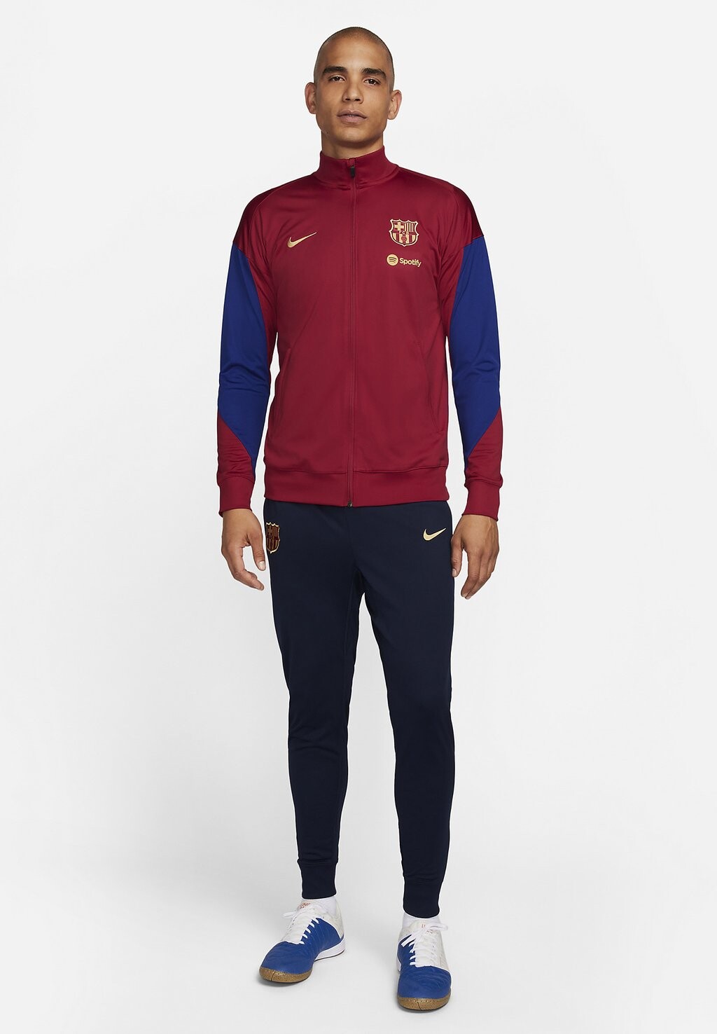 

Team Fc Barcelona Strike Set Nike, цвет noble reddeep royal blueclub gold