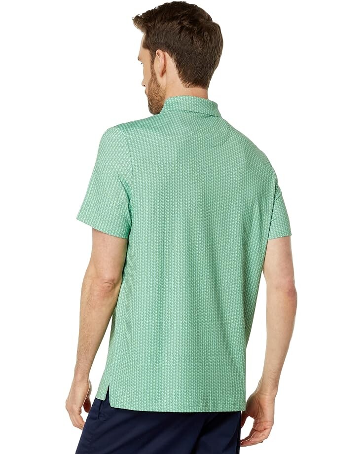 

Поло Original Penguin Golf The All Over Pete Polo, цвет Jade Green