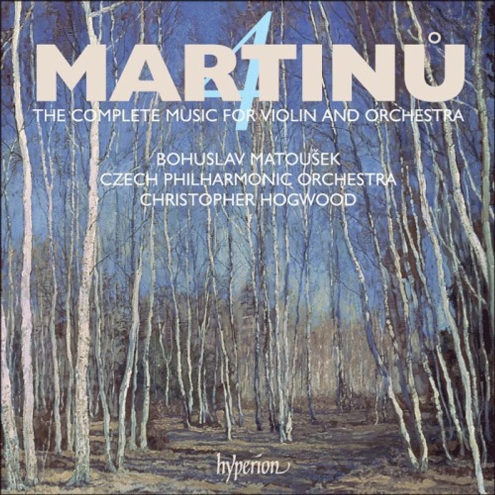 

Диск CD Martinu: The Complete Music For Violin & Orchestra - Bohuslav Martinu