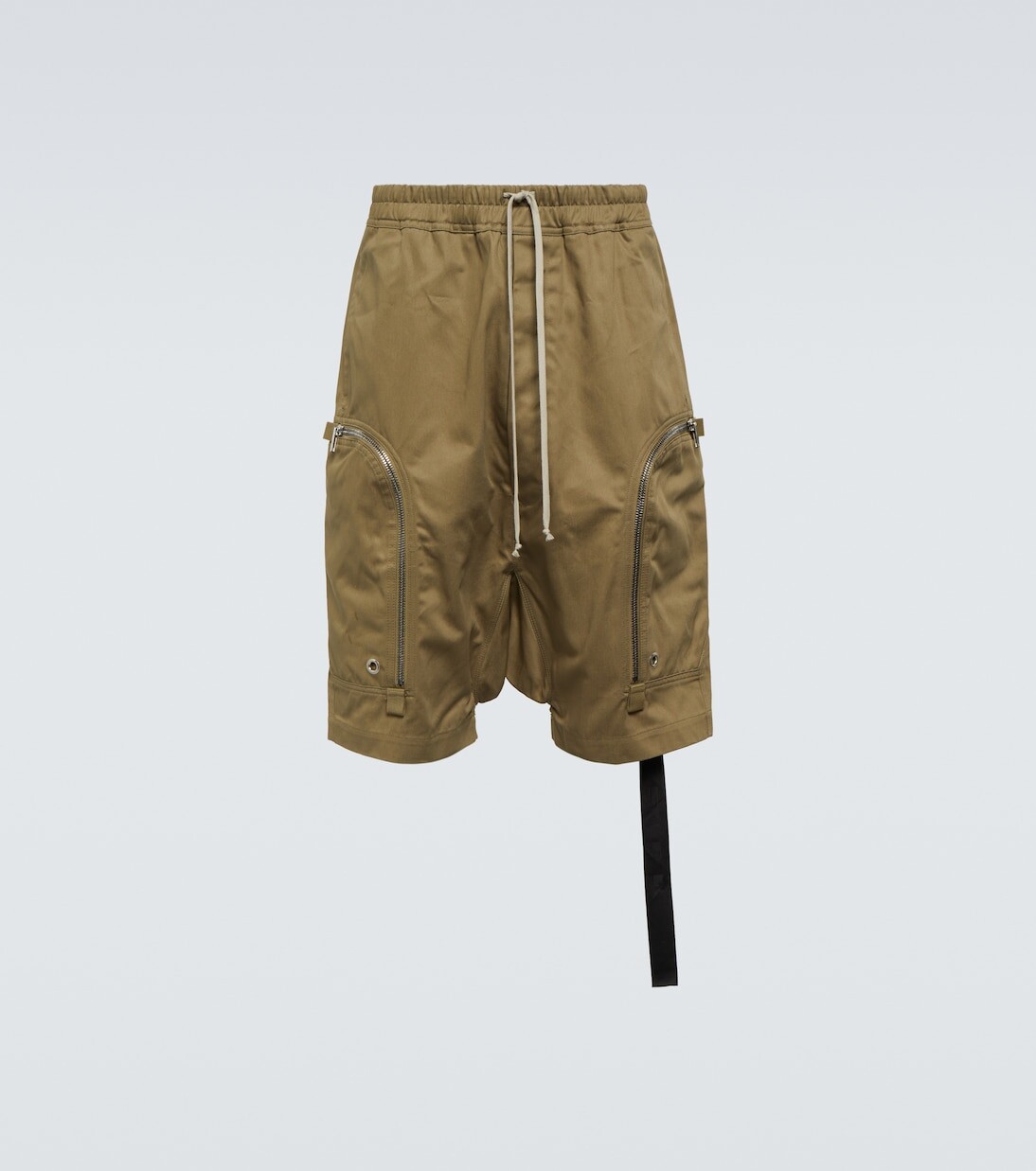 

Шорты bauhaus из хлопка Drkshdw By Rick Owens, зеленый