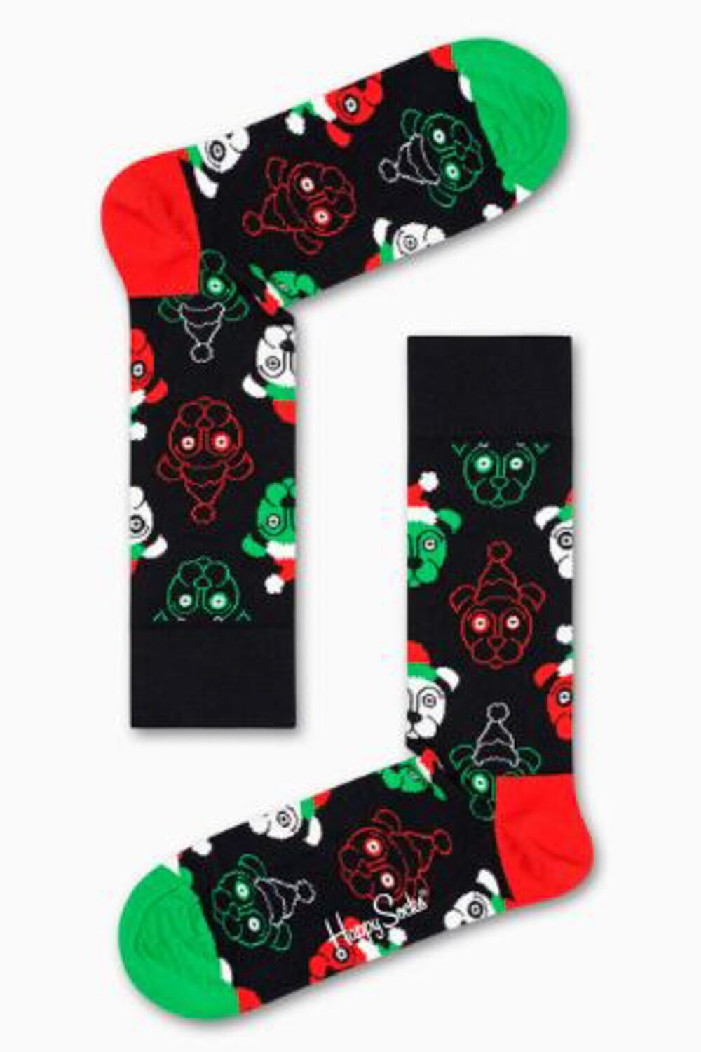 

Крекер «Санта-Животные», упаковка из 2 шт. Happy Socks, разноцветный