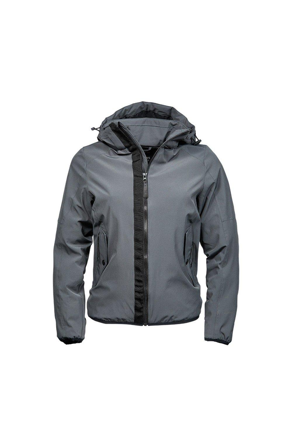 цена Куртка из мягкого материала Urban Adventure TEE JAYS, серый