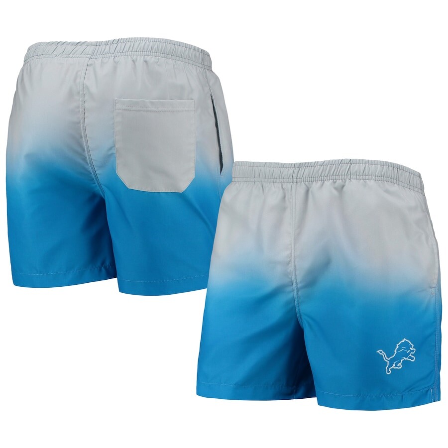 

Пляжные шорты FOCO Detroit Lions, серебряный