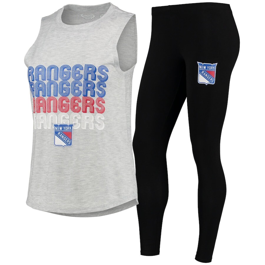 

Пижамный комплект Concepts Sport New York Rangers, серый