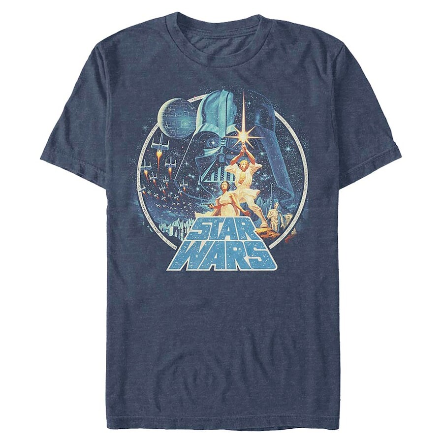 

Футболка с коротким рукавом Mad Engine Star Wars, нави