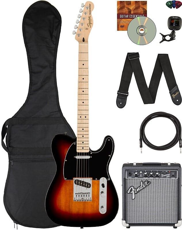 

Электрогитара Fender Squier Affinity Telecaster - 3 Color Sunburst w/ Frontman 10G Amplifier