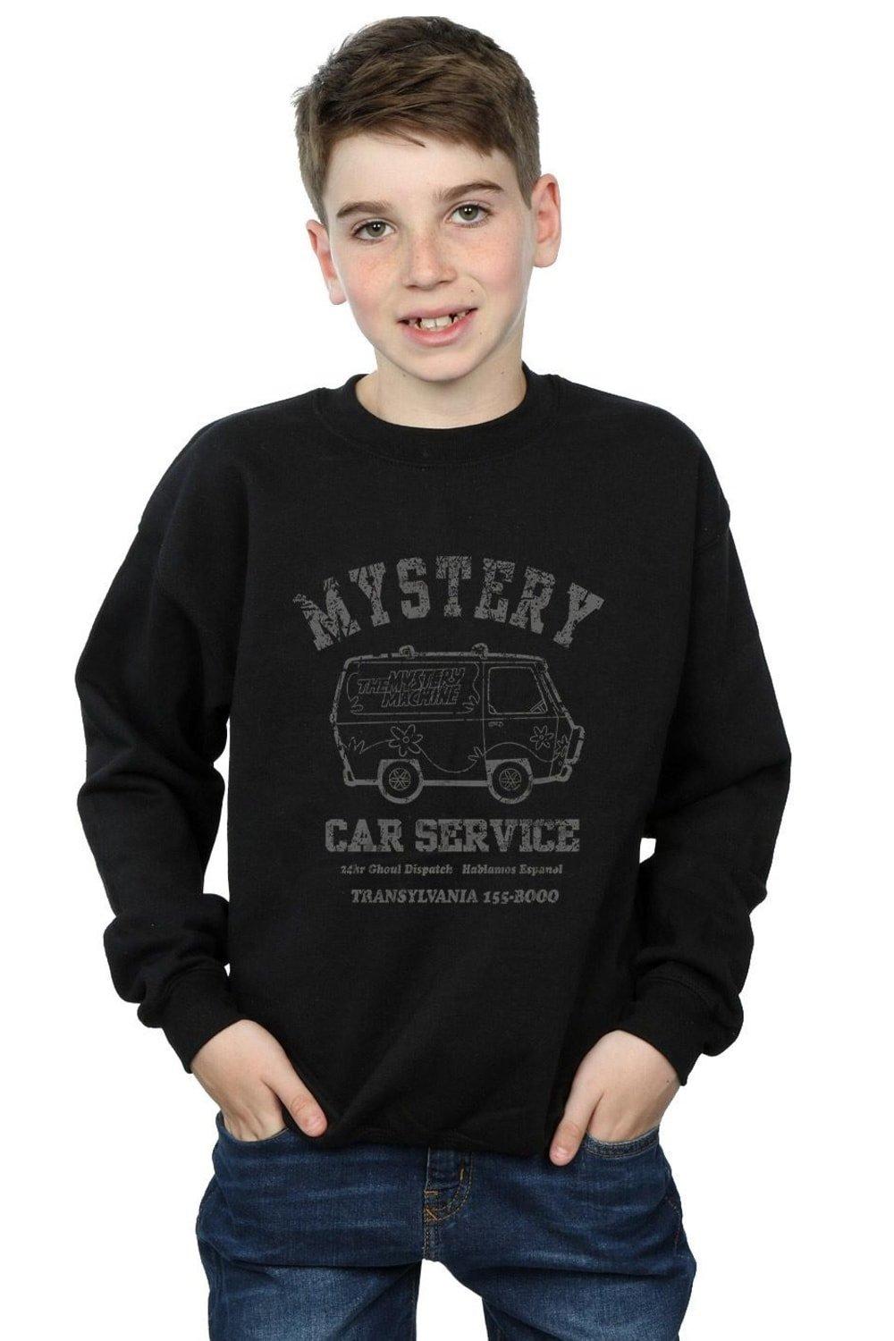 Толстовка Mystery Car Service Scooby Doo, черный service replacement car