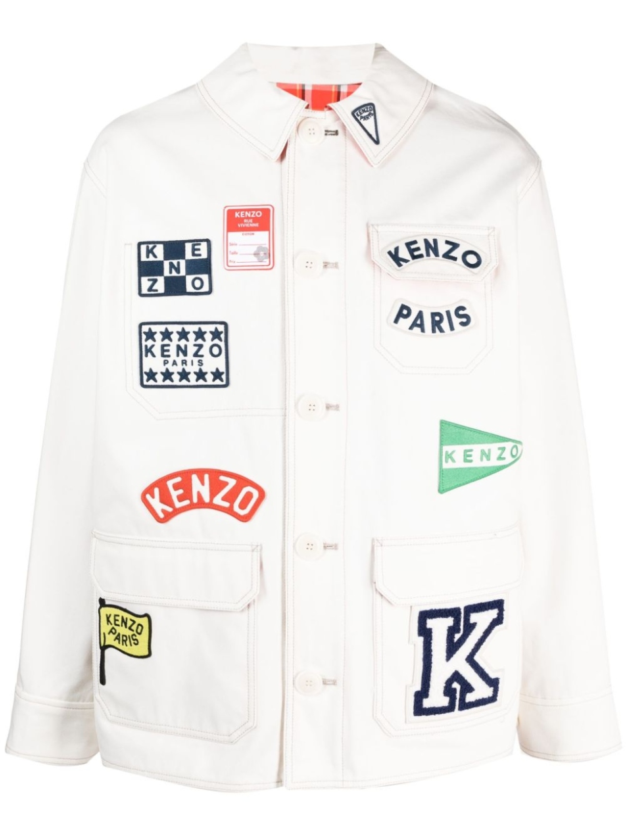 

Kenzo куртка Kenzo Sailor, белый