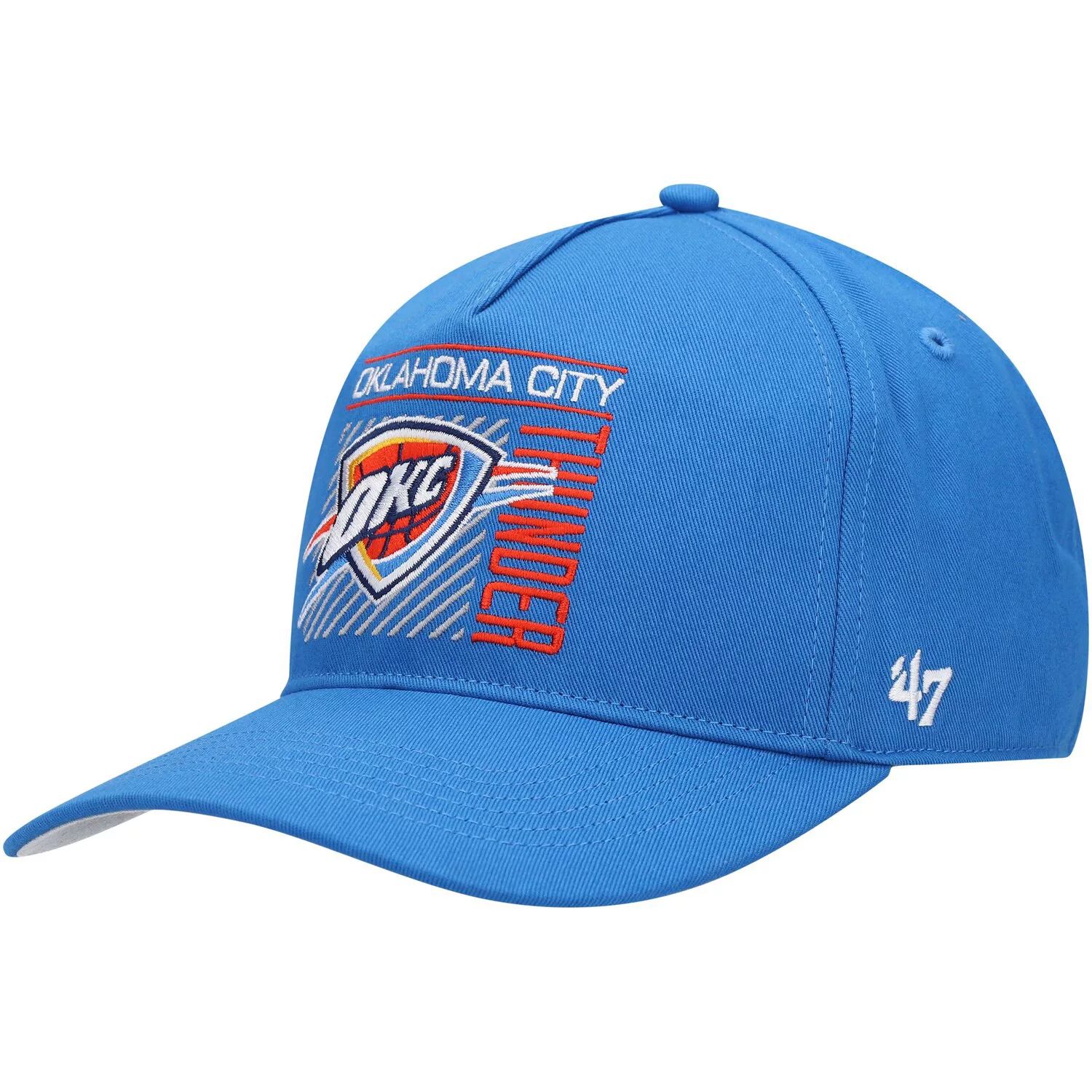 

Мужская синяя кепка '47 Oklahoma City Thunder Reflex Hitch Snapback