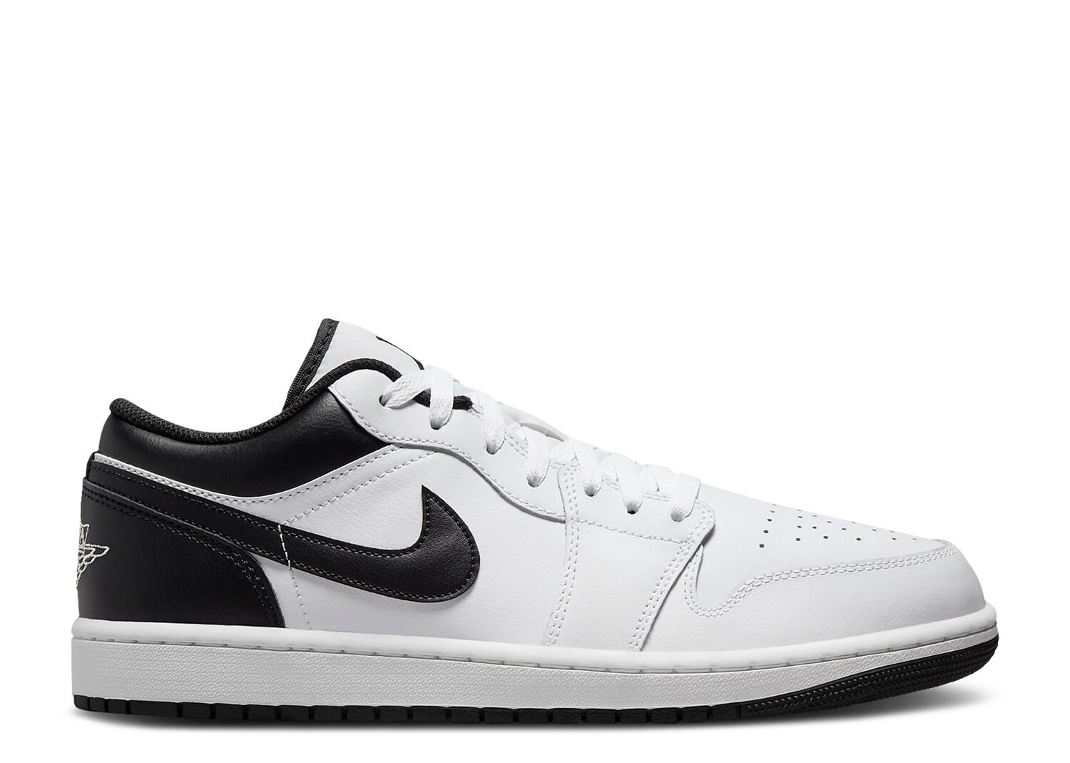 

Кроссовки Air Jordan Air Jordan 1 Low 'White Black', белый