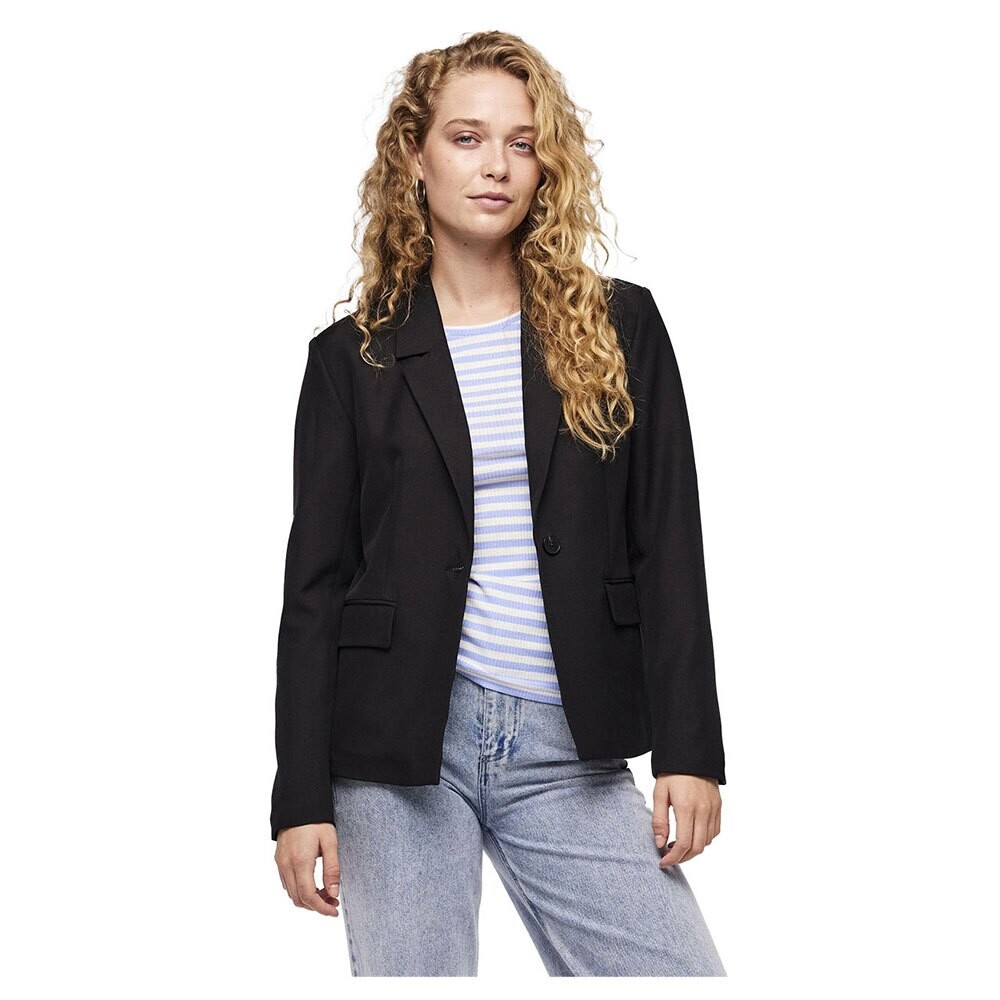 

Блейзер Pieces Simone Slim Fit, черный